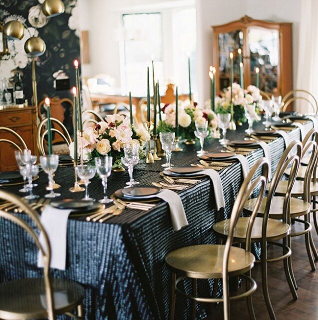 Elegant Dinner Party Decor