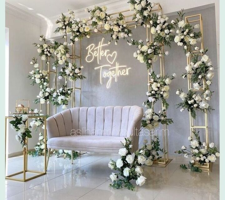 Elegant Engagement Party Decor