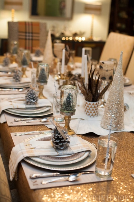 Rustic-Glam Holiday Party  a Chic Nature-Inspired Soiree and