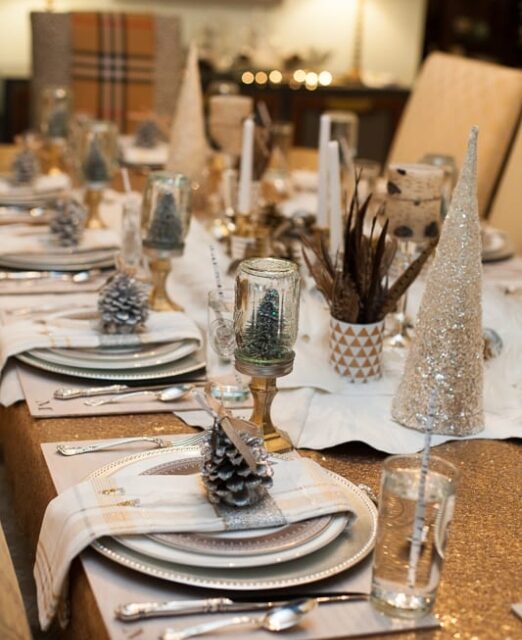 Elegant Christmas Party Decor